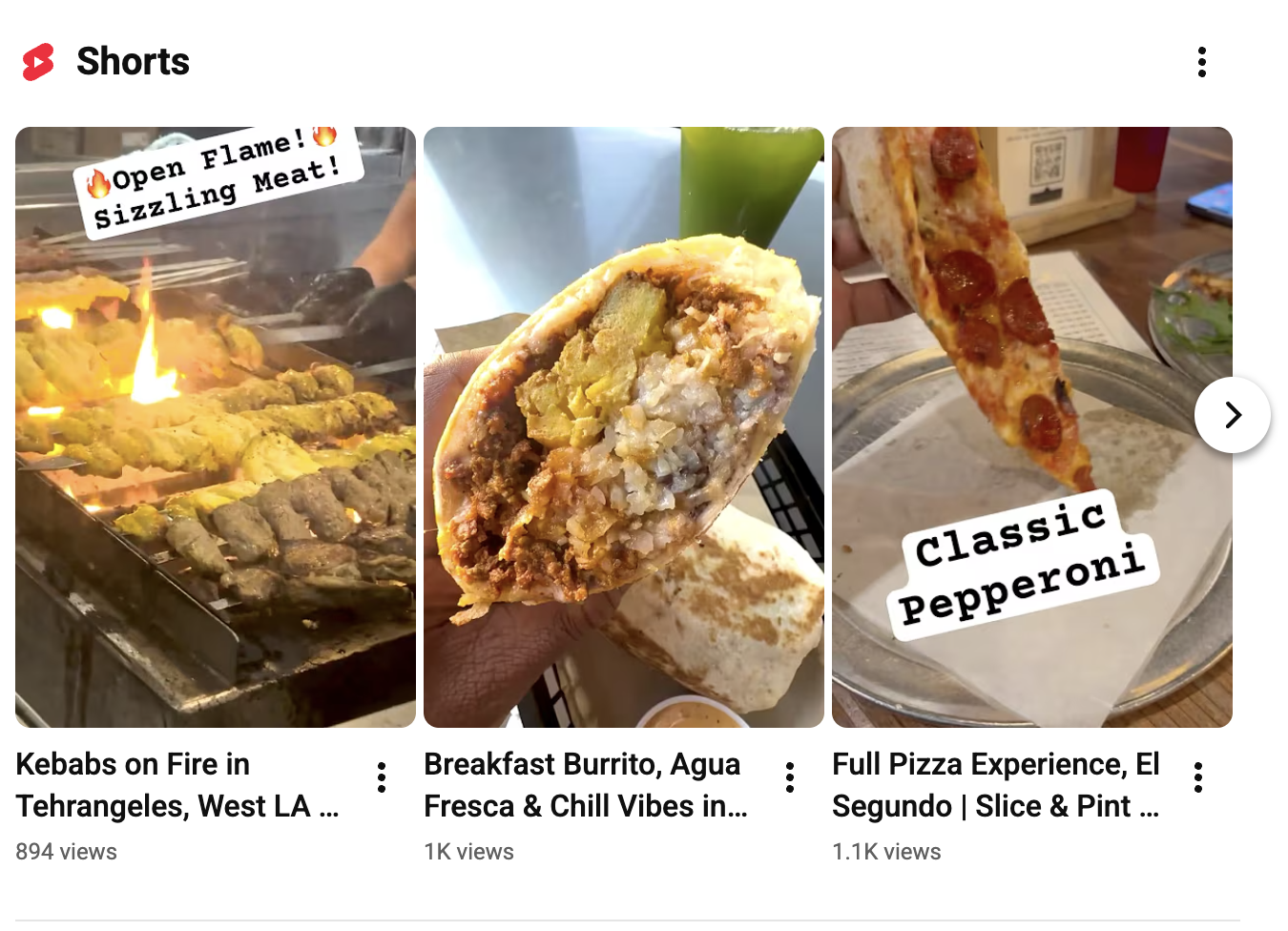 Eat My City YouTube Shorts